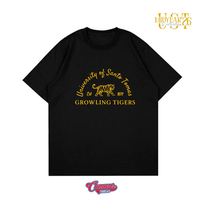 Santo Tomas Arc Embro Shirt (Oversized) - Black