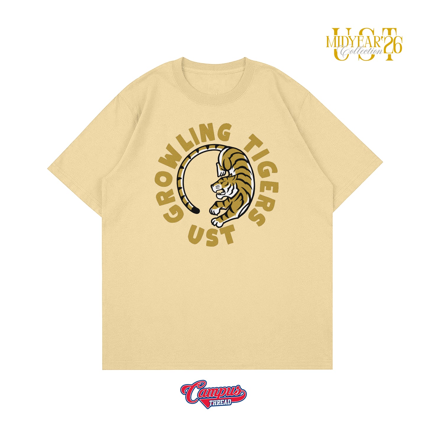 Tiger Core (Oversized) - Cream