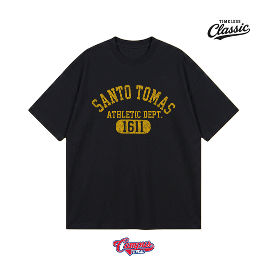 Santo Tomas Athletic Dept (Oversized) - Black