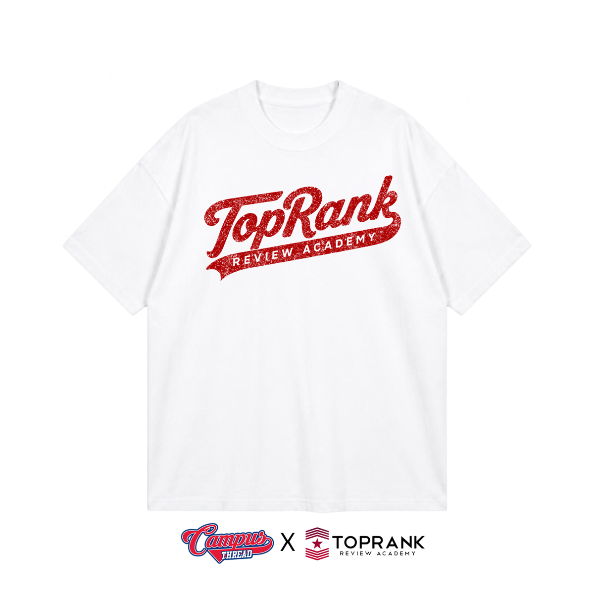 Old School Oversized Tee - White