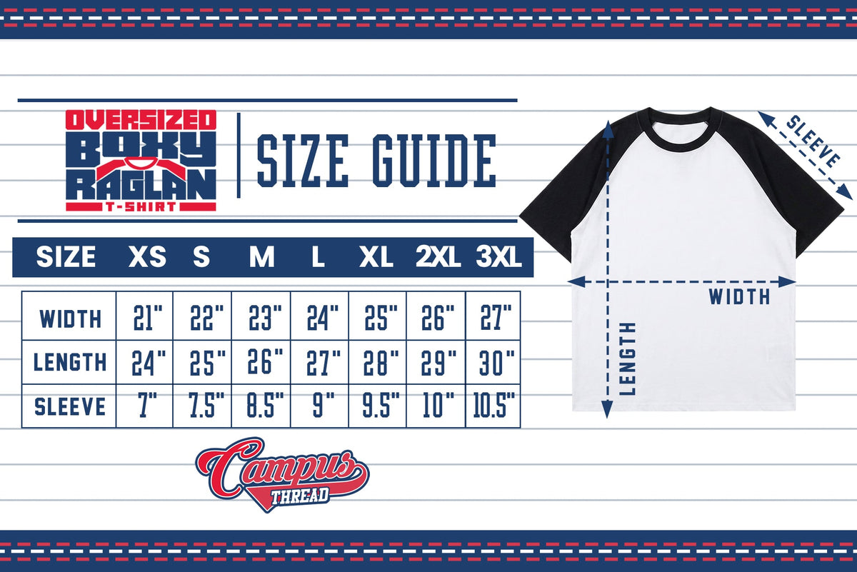 UST Y2K Raglan Shirt (Boxy Oversized)