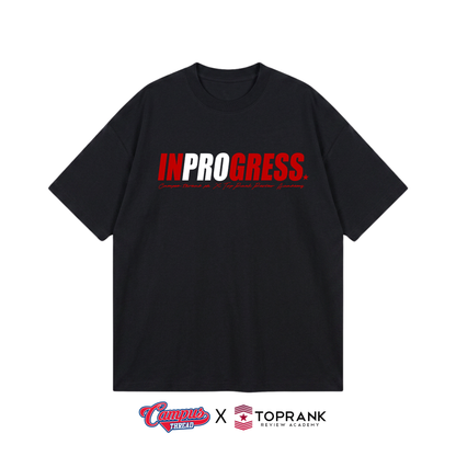 In Progress Oversized Tee - Black