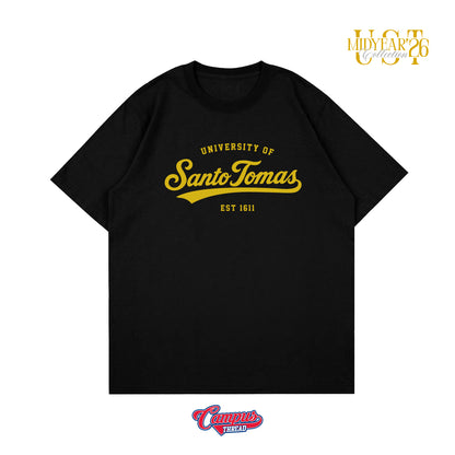 Santo Tomas Swoosh (Oversized) - Black
