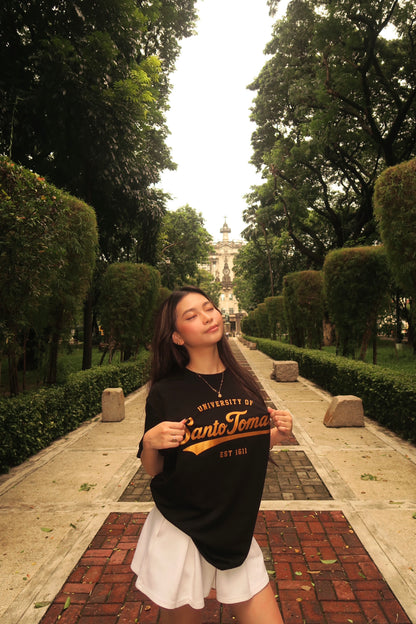 Santo Tomas Swoosh (Oversized) - Black