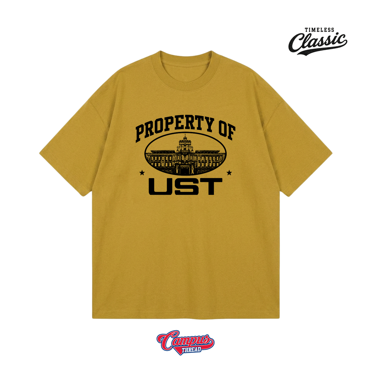 UST Proper Tee (Oversized) - Yellow