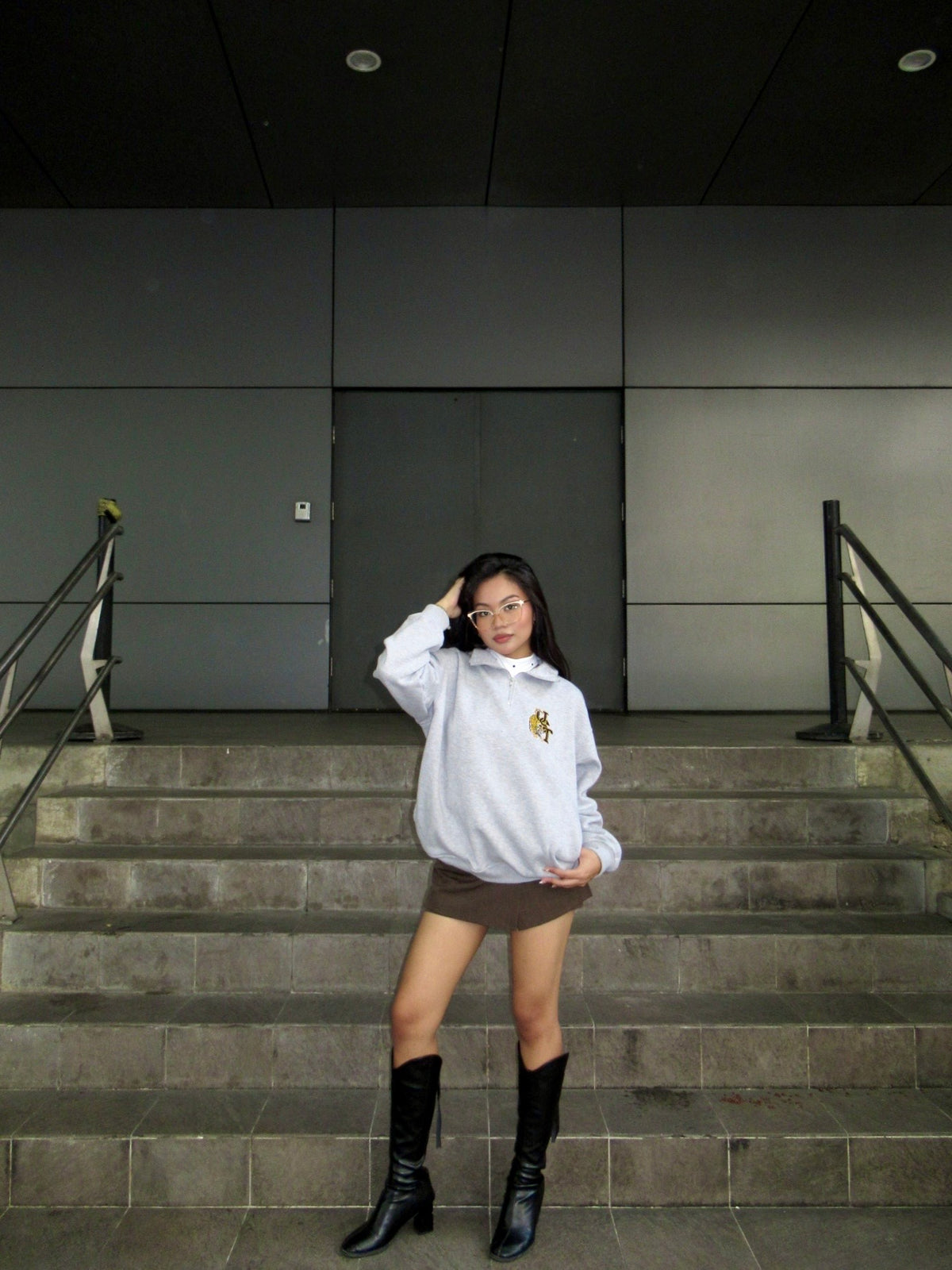 UST Quarter Zip - Gray