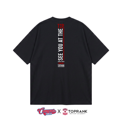 See you at the Top Oversized Tee - Black