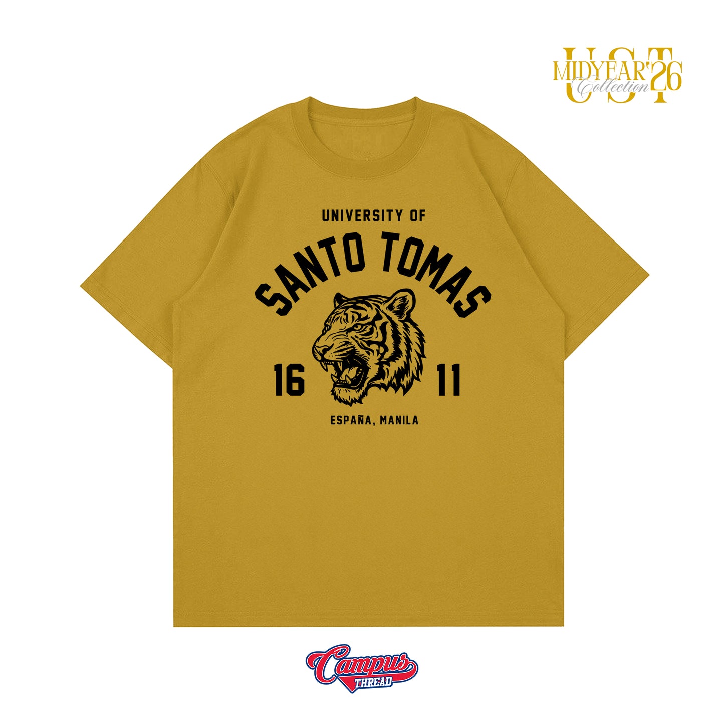 Tiger State of Mind (Oversized) - Yellow