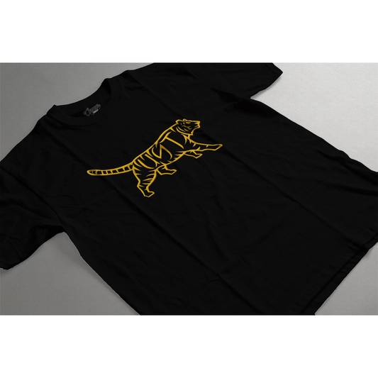 UST Tiger Embroidered Shirt Black