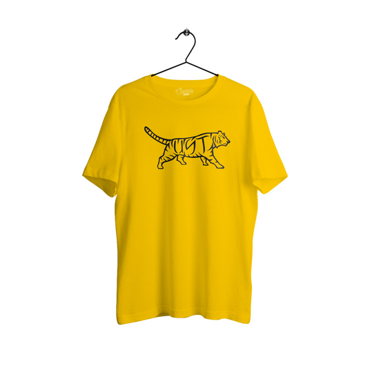 UST Tiger Embroidered Shirt Yellow
