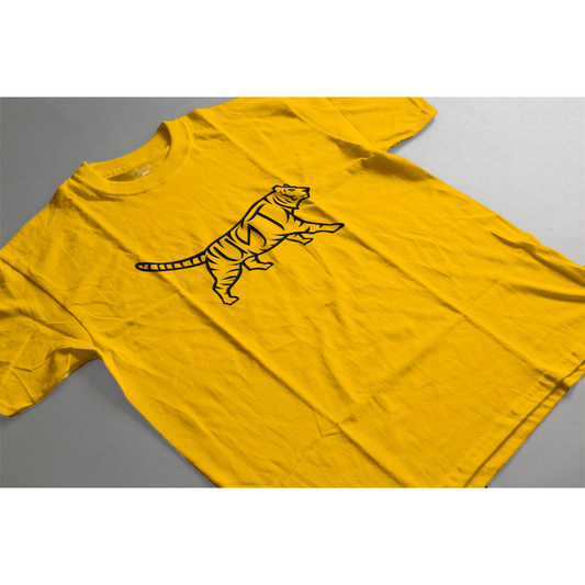 UST Tiger Embroidered Shirt Yellow