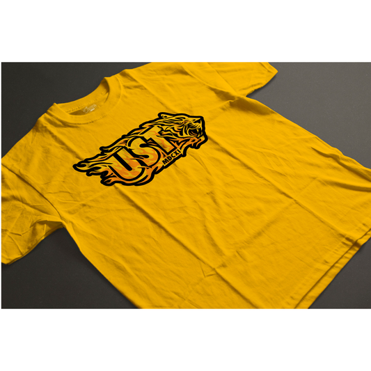 UST MDCXI Printed Shirt Yellow
