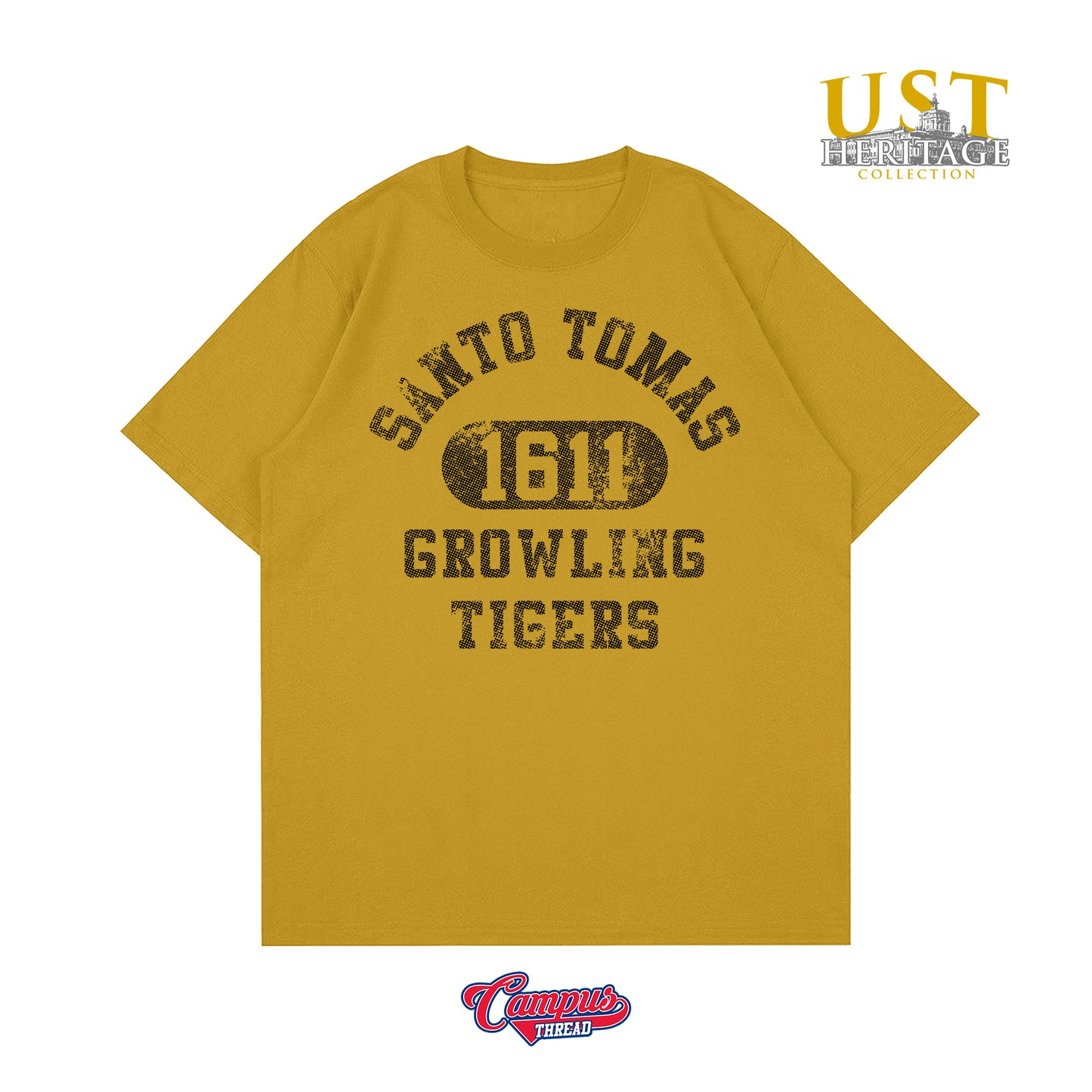 UST Vintage Shirt - Yellow (Oversized)